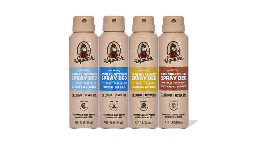 Spray Deodorant 4-Pack V3