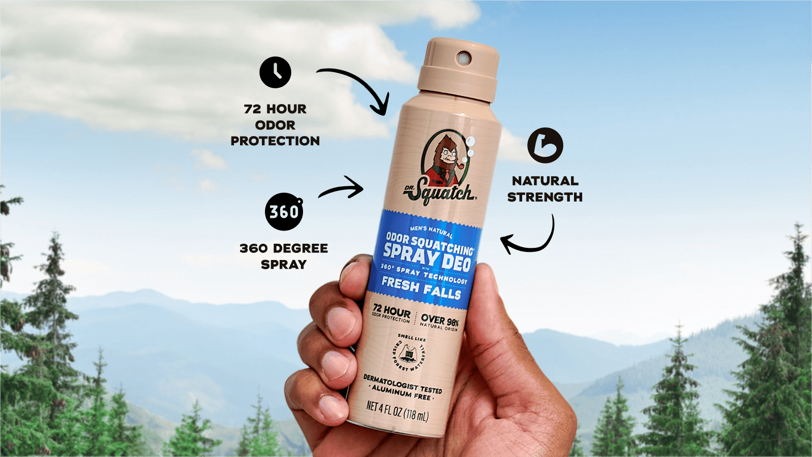 Spray Deodorant 4-Pack V3