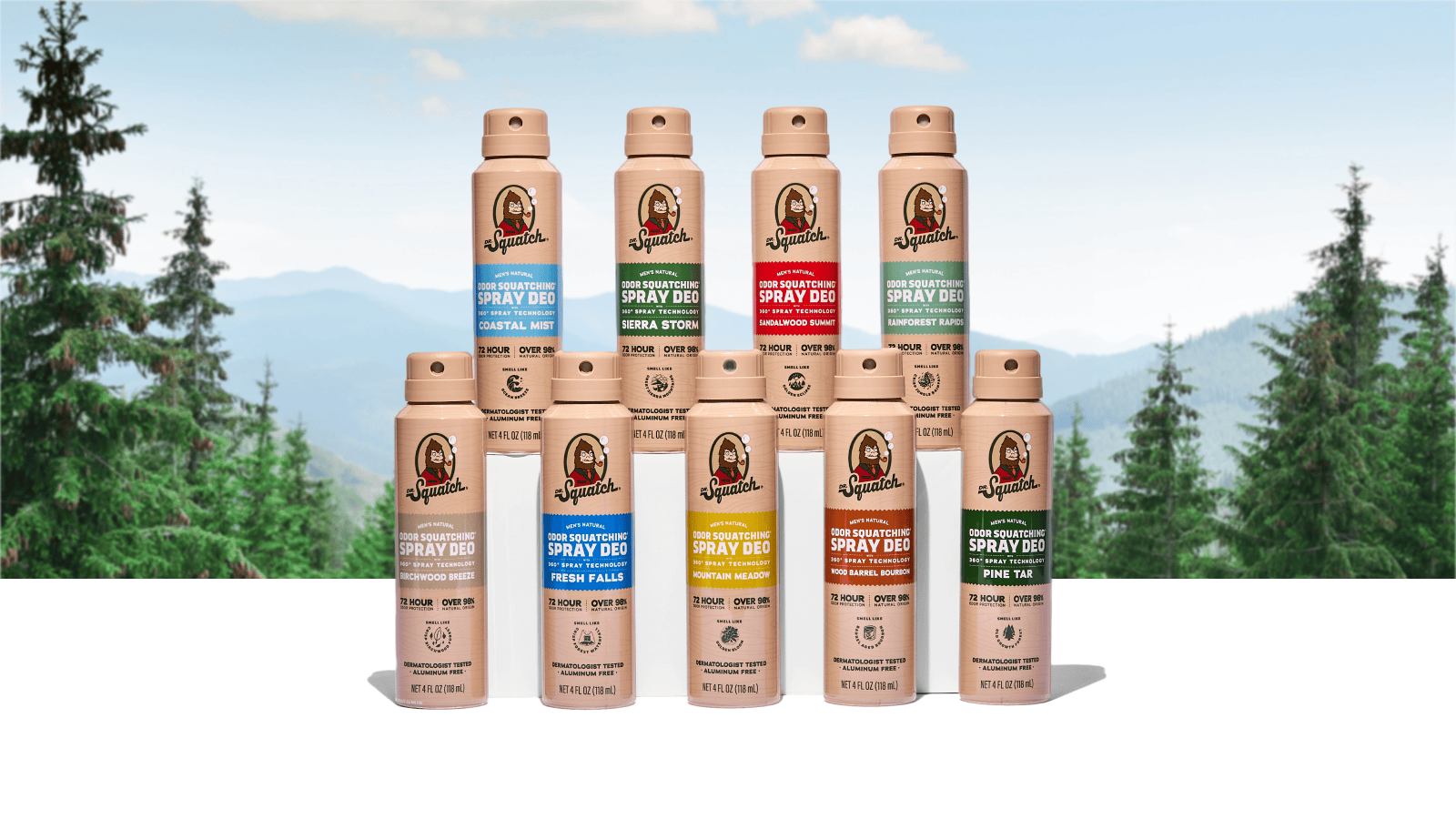Spray Deodorant 6-Pack F9