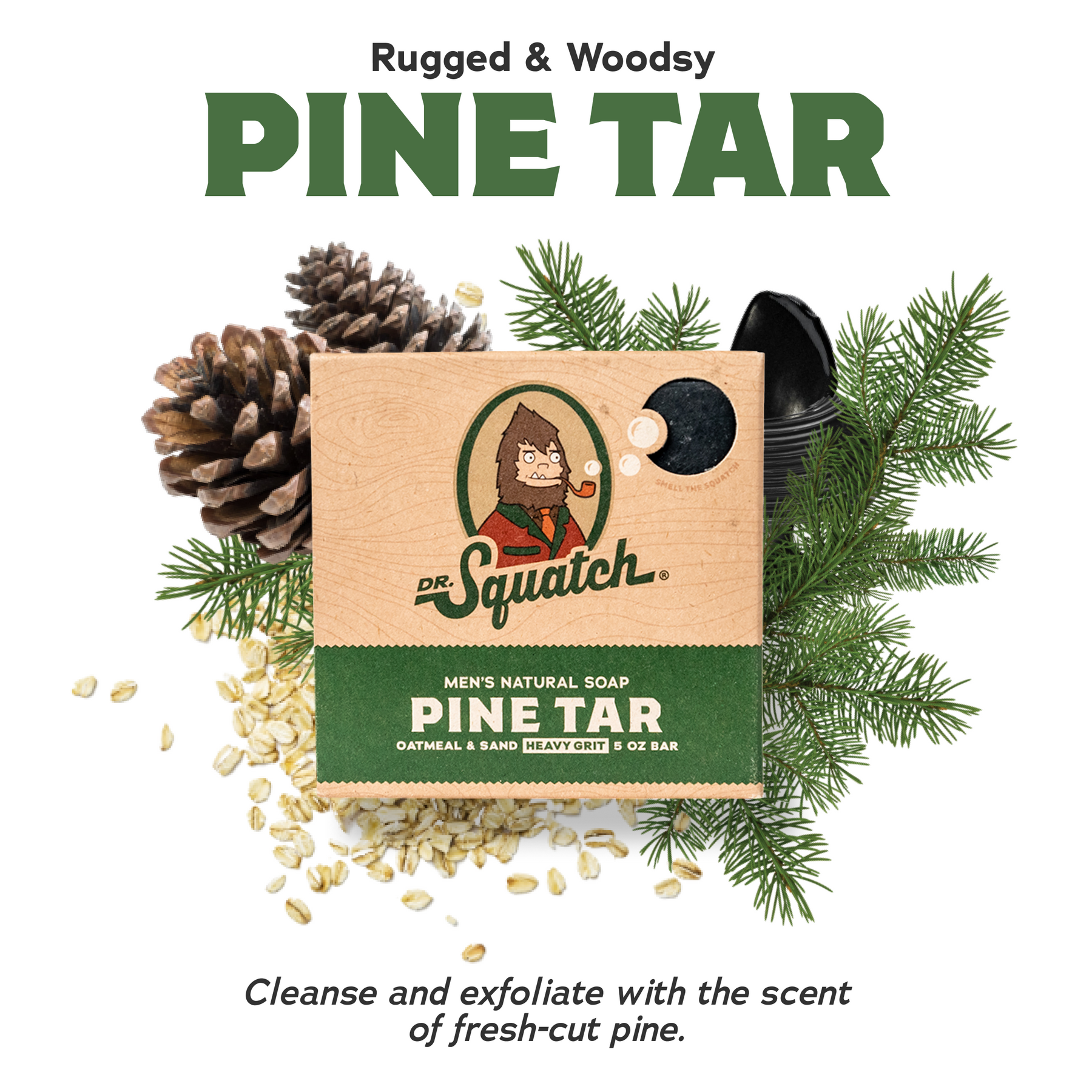 4-Pack Pine Tar Natural Bar Soap A5