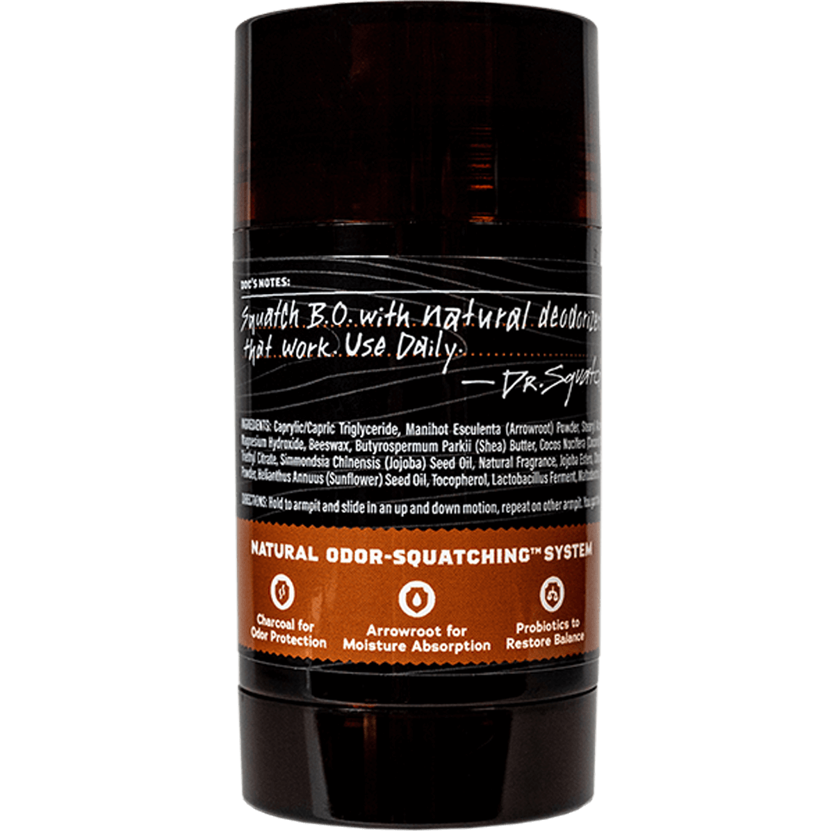 Essentials: Wood Barrel Bourbon Deodorant W4