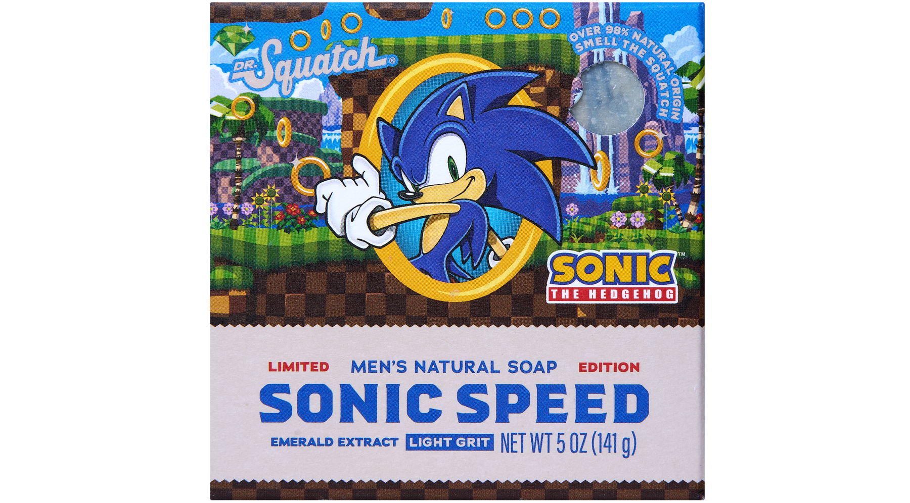 Sonic Speed Super Pack - Exclusive Limited Edition Bar Soap and Deodorant Bundle U1