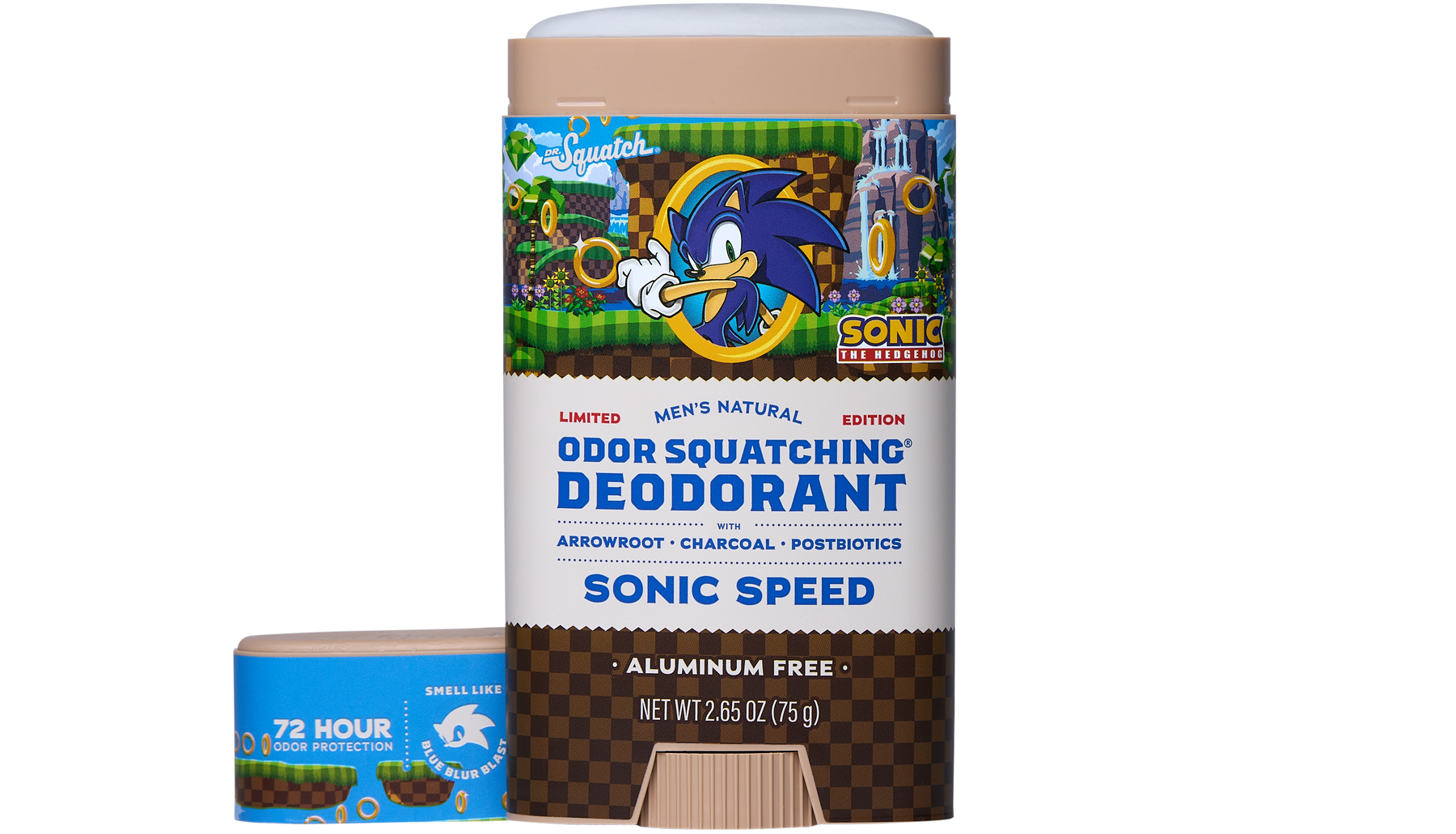 Sonic Speed Super Pack - Exclusive Limited Edition Bar Soap and Deodorant Bundle U1