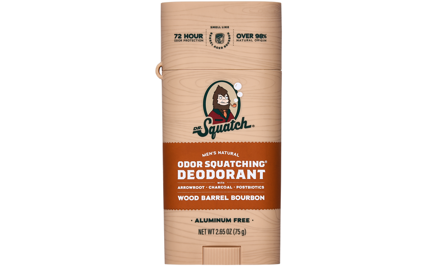 Wood Barrel Bourbon Deo Flask X9