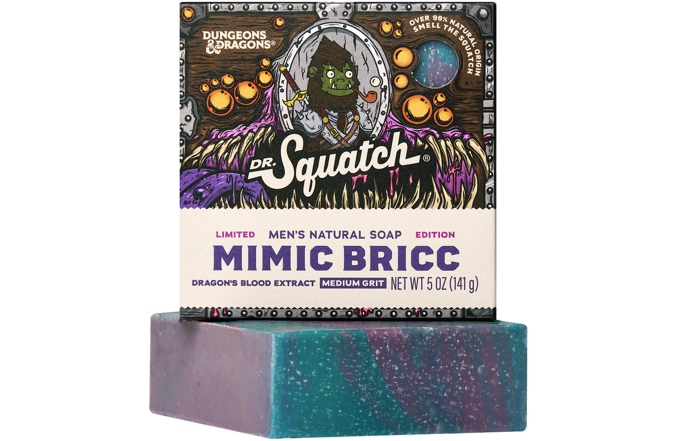 Dungeons & Dragons Mimic Bricc 3-Pack - Exclusive Limited Edition Bar Soap K1