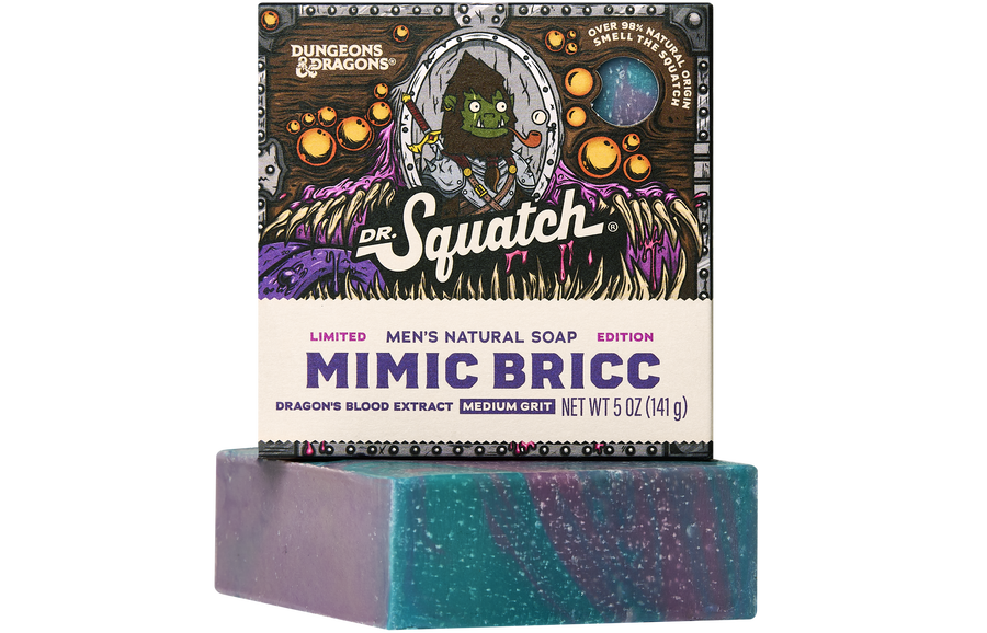 Dungeons & Dragons Mimic Bricc 3-Pack - Exclusive Limited Edition Bar Soap K1