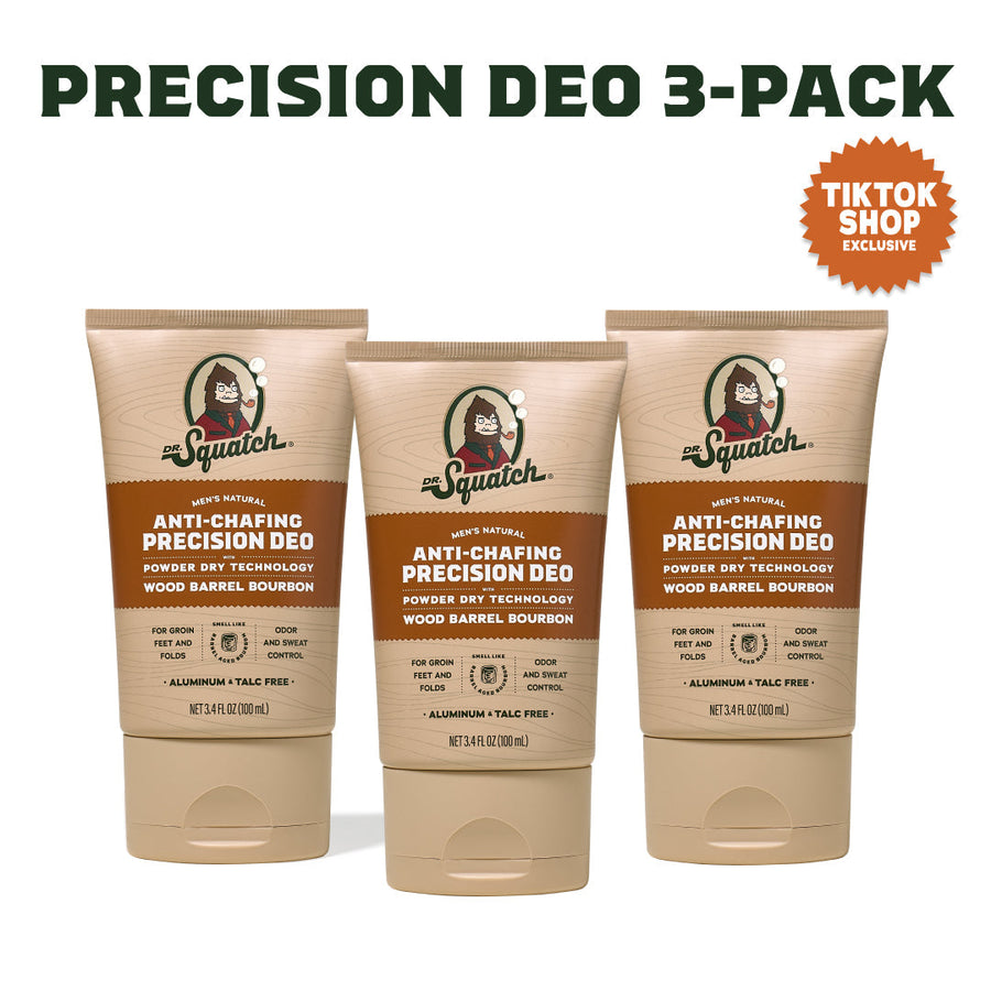 Precision Deo Wood Barrel Bourbon - 3-Pack U9