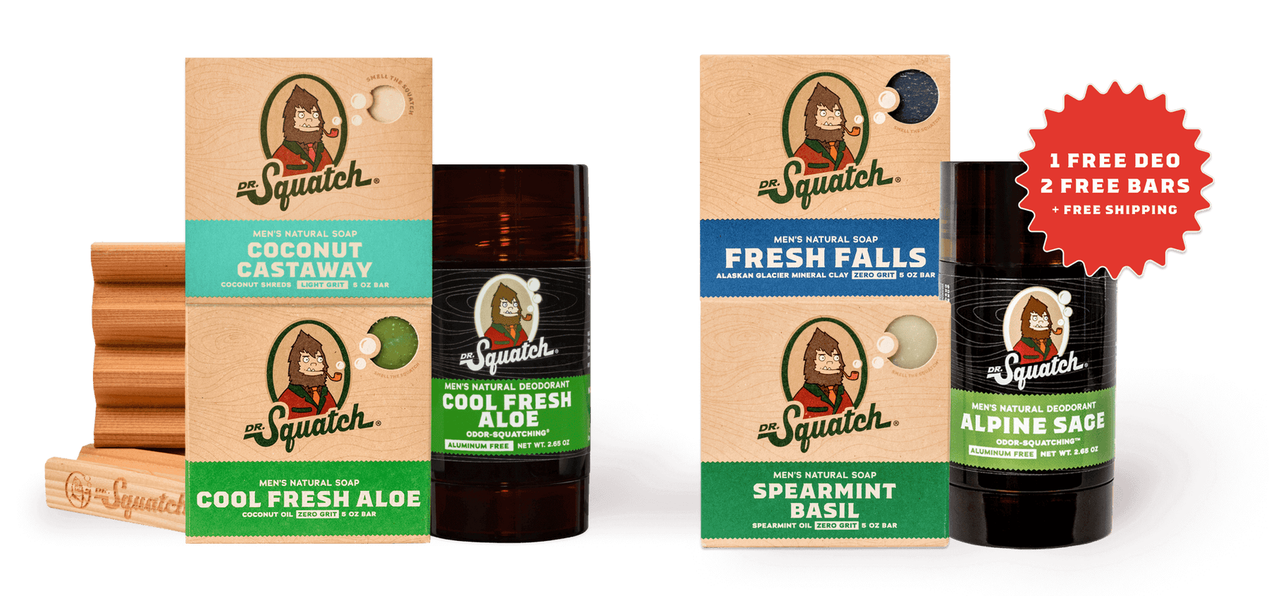Deodorant & Soap Starter Set R7