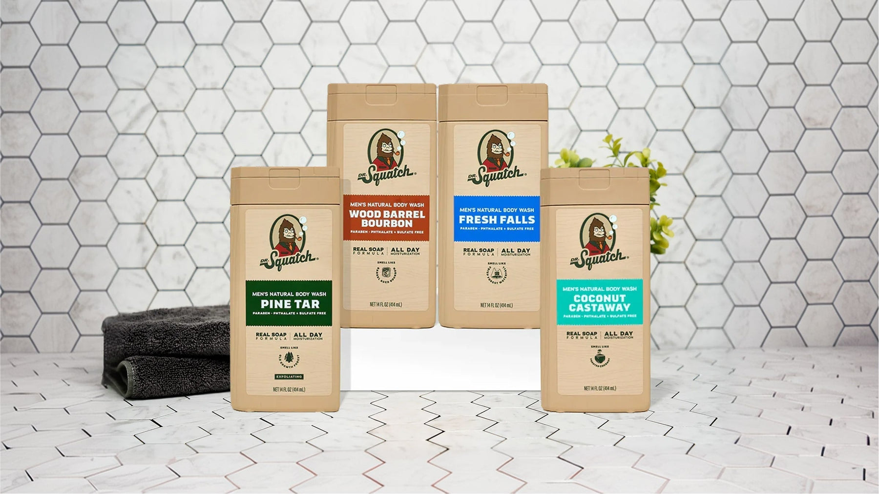 Body Wash 4-Pack N5