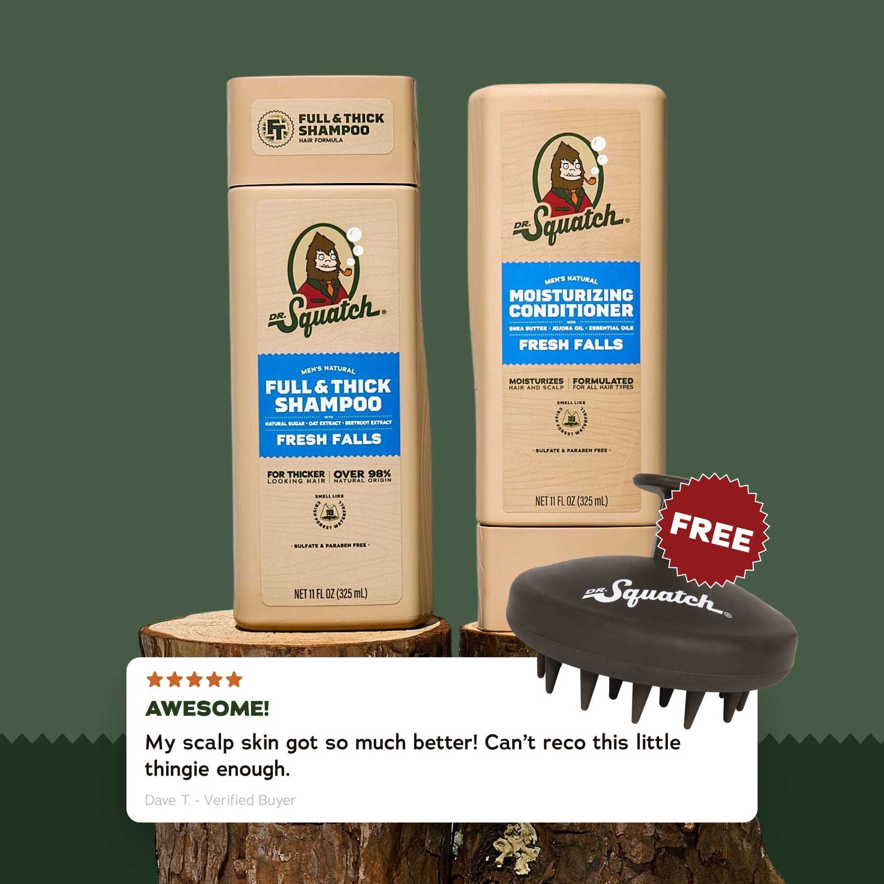 Hair Care Kit + FREE Scalp Scrubber U4