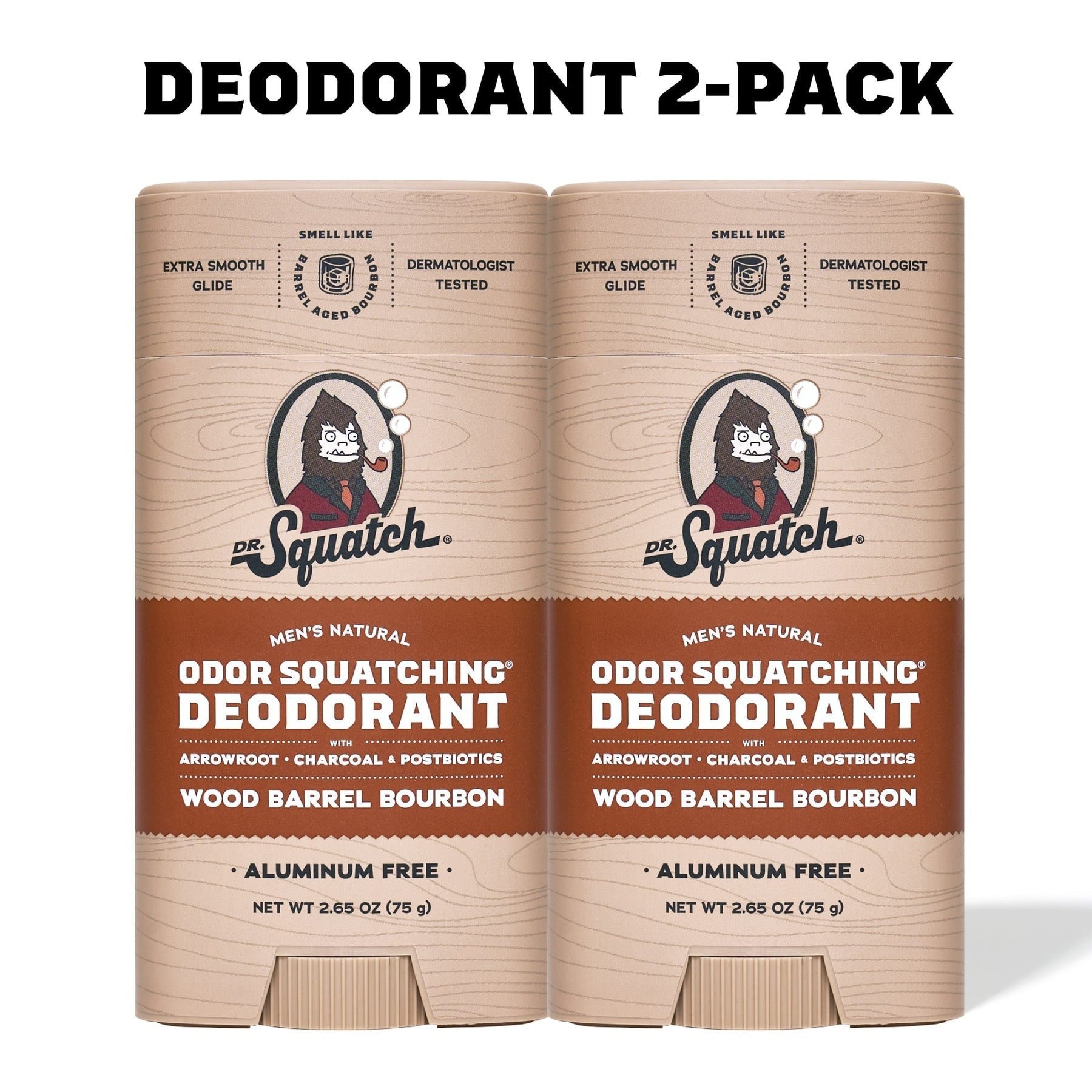 Wood Barrel Bourbon 2-Pack Deodorant R2