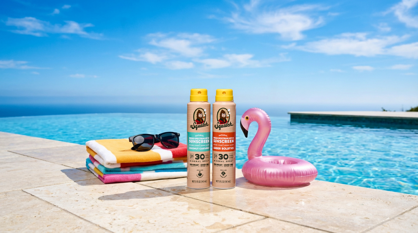 Spray Sunscreen 2-Pack | SPF 30 UVA/UVB Protection | Non-Greasy Mineral Sunscreen for Men F2