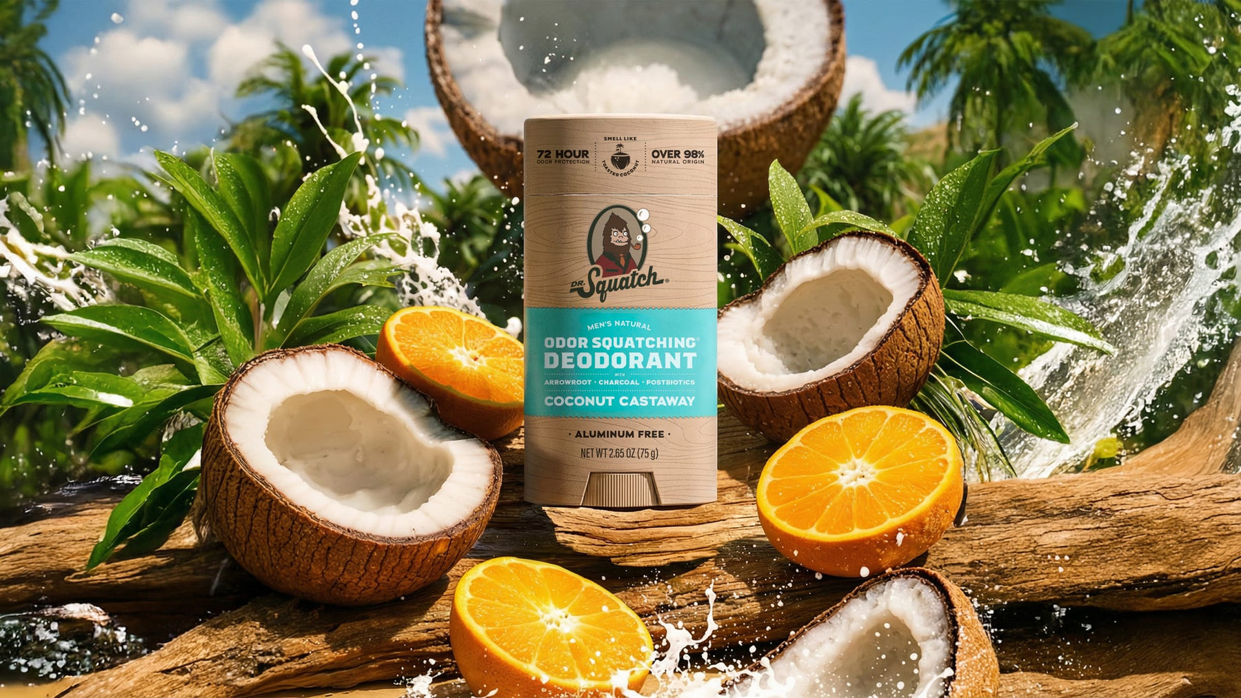 Coconut Castaway Deodorant Y5