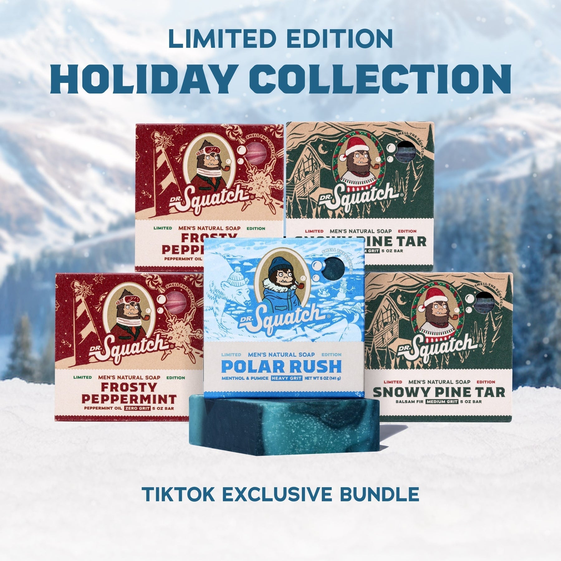 5-Pack Holiday Soap M3