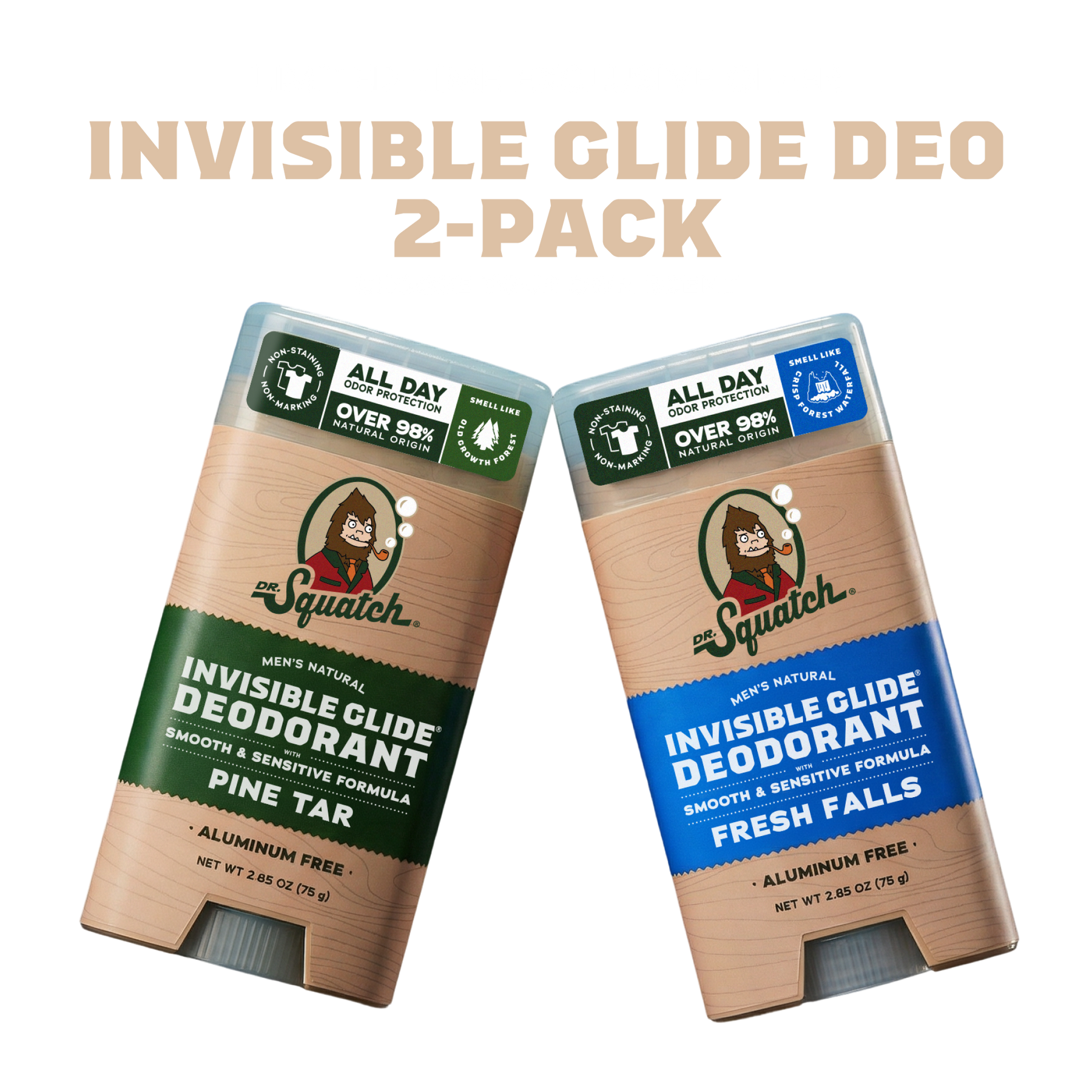 Exclusive: Invisible Glide Deodorant 2-Pack Trial V3