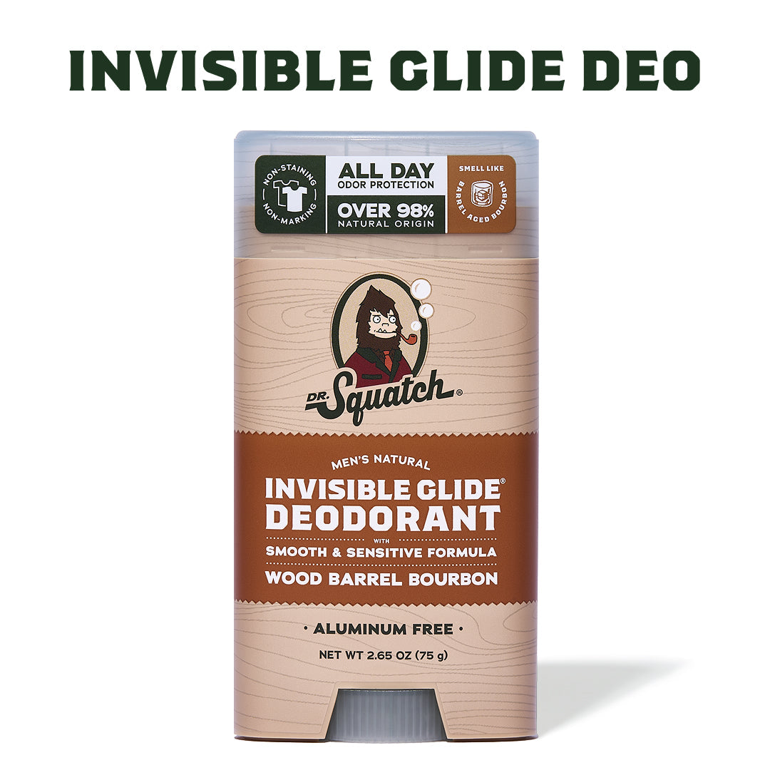 Wood Barrel Bourbon Invisible Glide Deo S5
