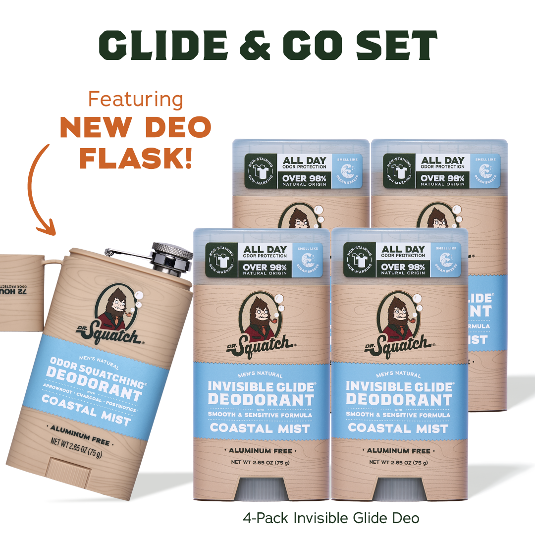 Coastal Mist IG Glide 4-Pack + Deo Flask G4