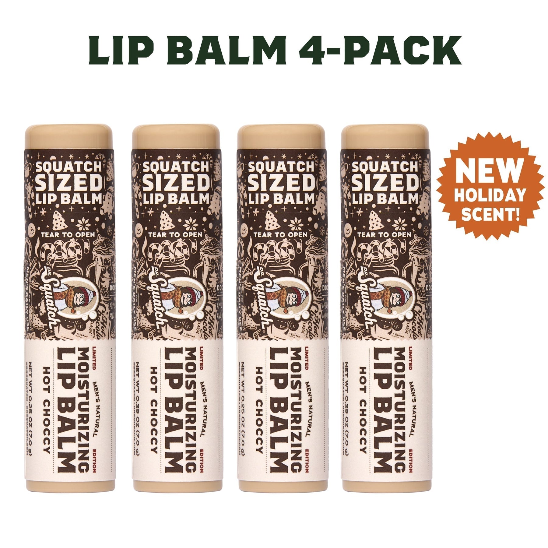 Lip Balm 4-Pack Hot Choccy A0