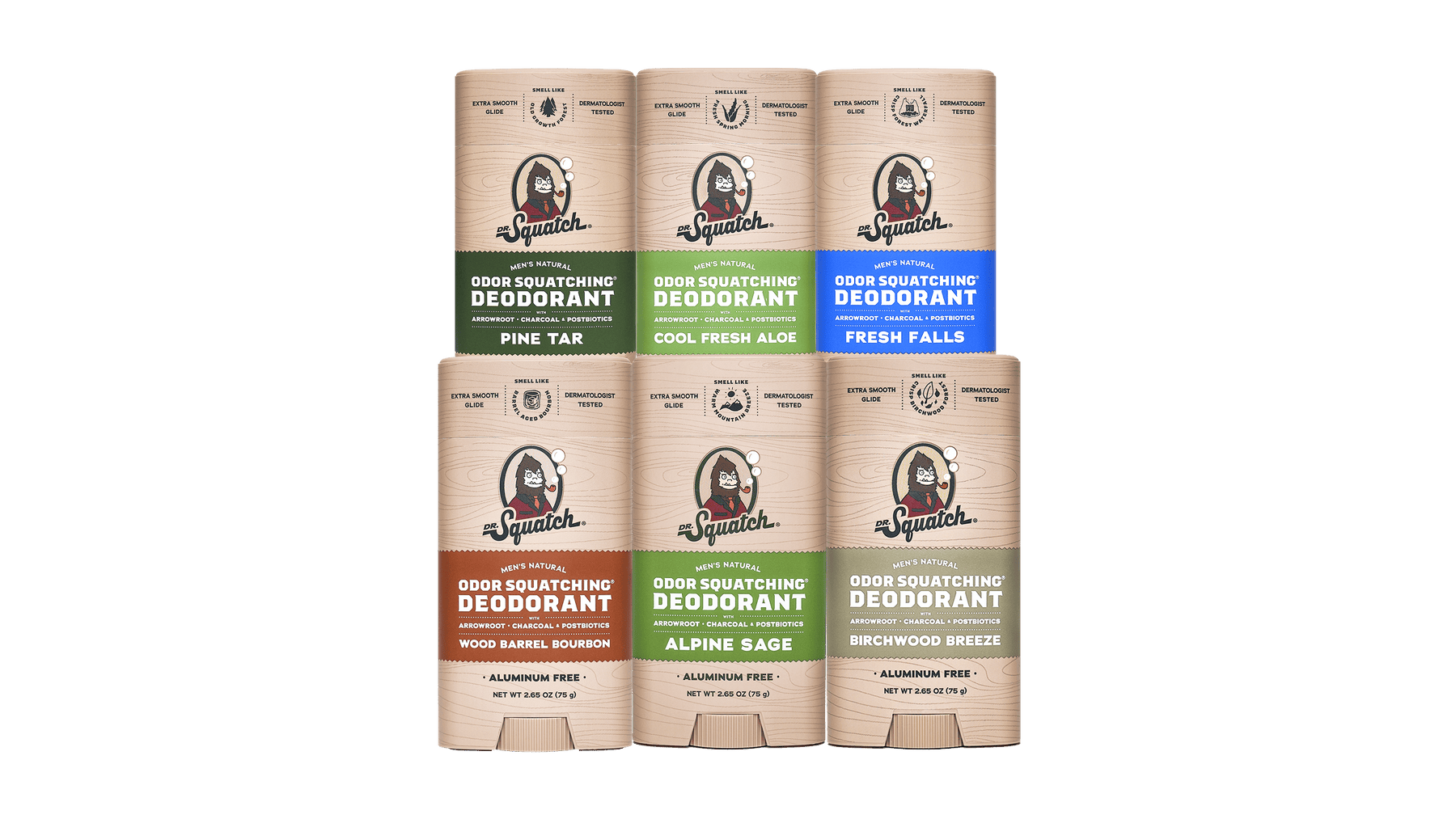 Deodorant 6-Pack T2