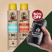 2-Pack Sunscreen + Manteen Canteen M2