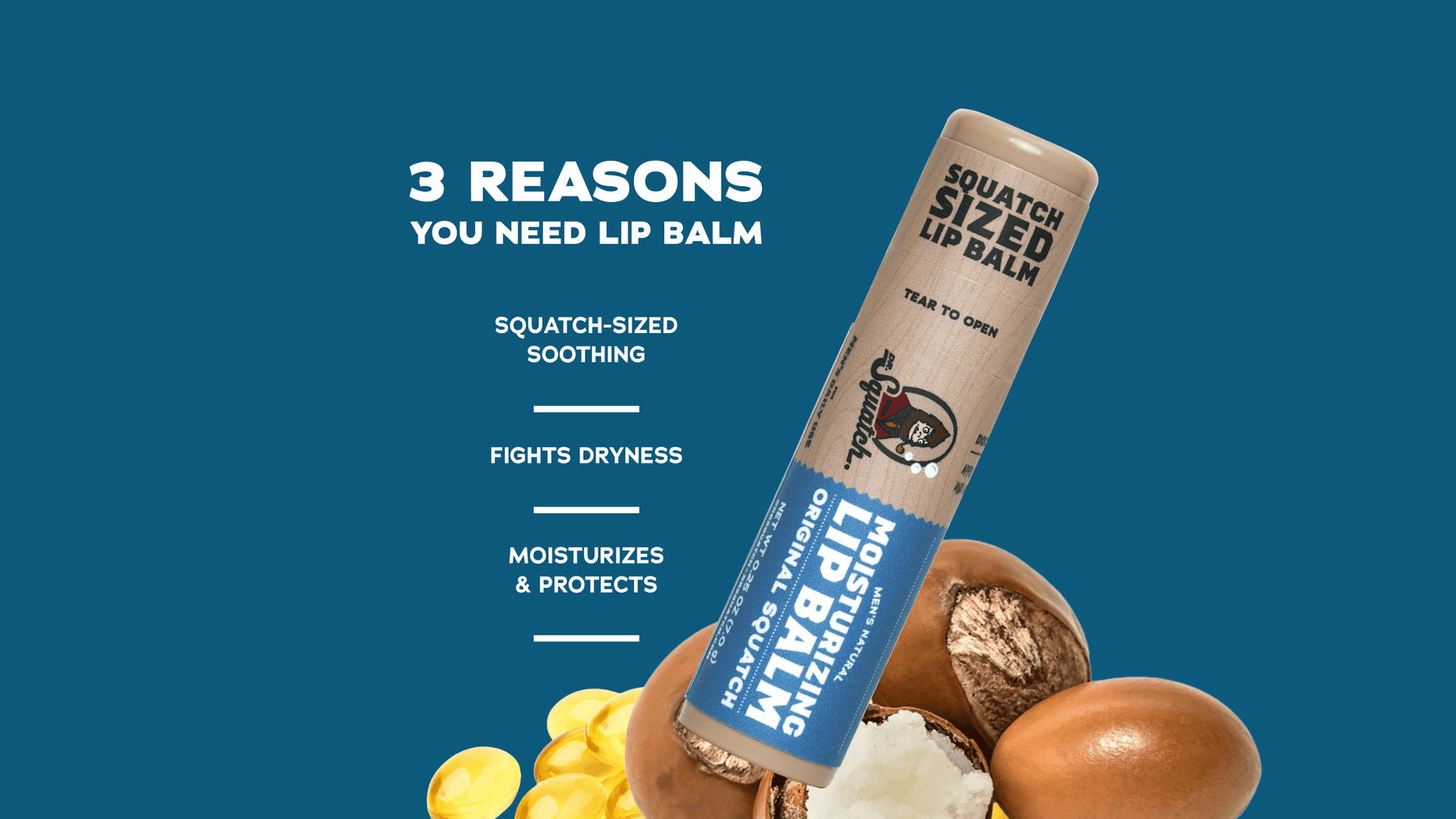 Original Squatch Lip Balm! K9
