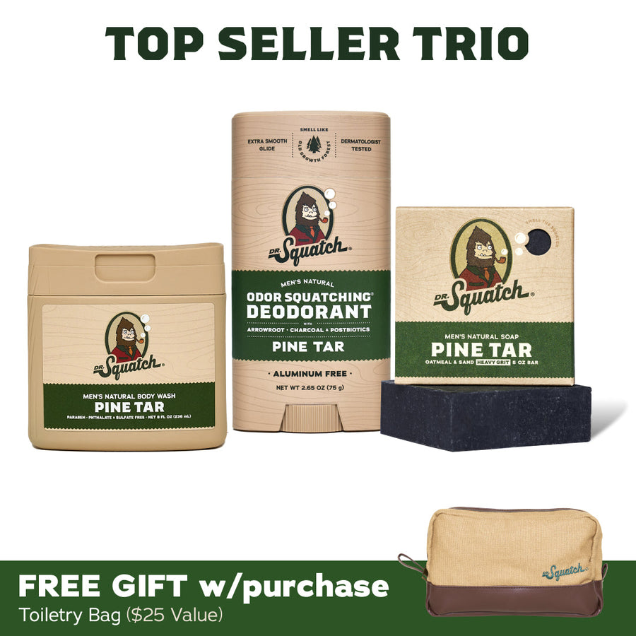 Soap, Deo, Body Wash + GWP Bag - Pine Tar C2