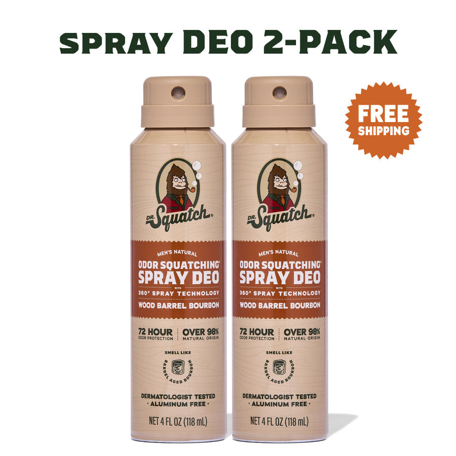 Wood Barrel Bourbon 2-Pack Spray Deo J1