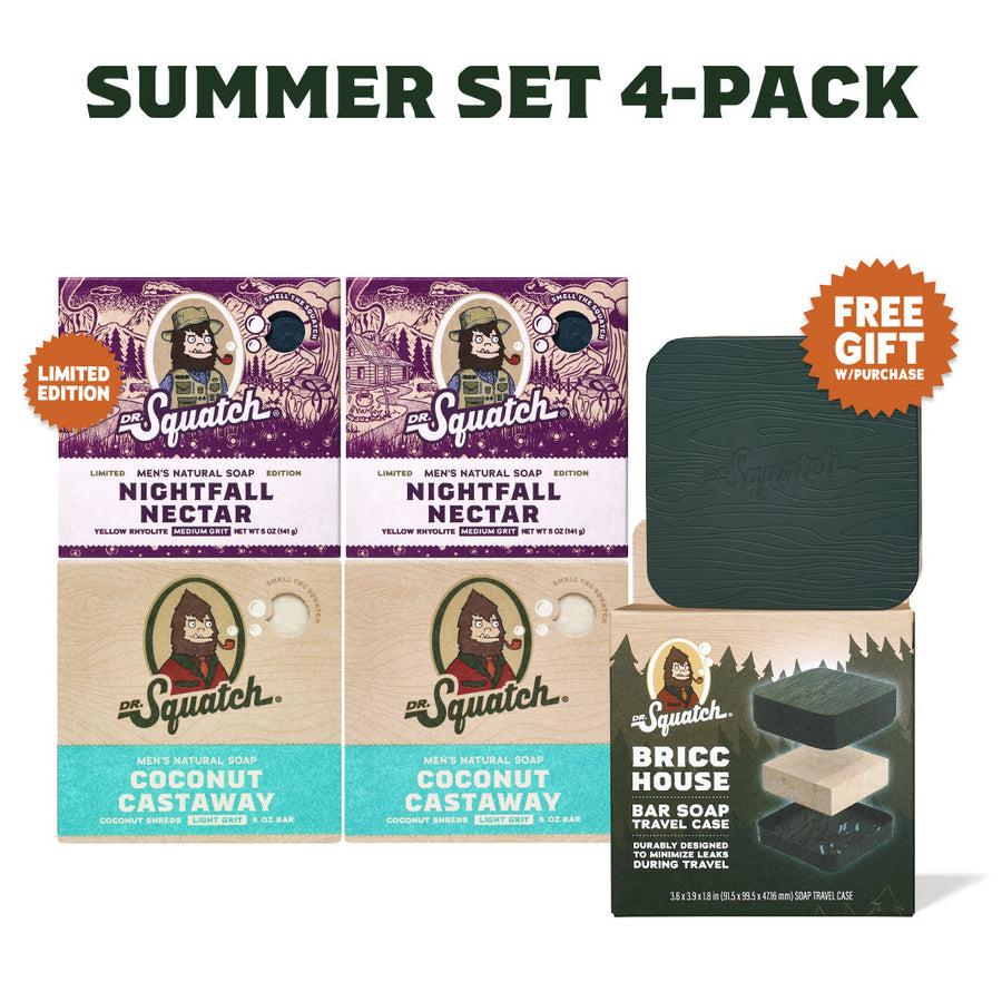 Summer Set 4-Pack + GWP Travel Case H3