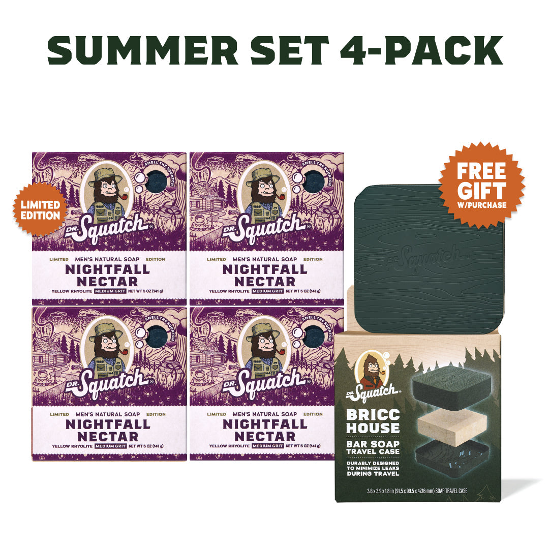 Summer Set 4-Pack + GWP Travel Case N0