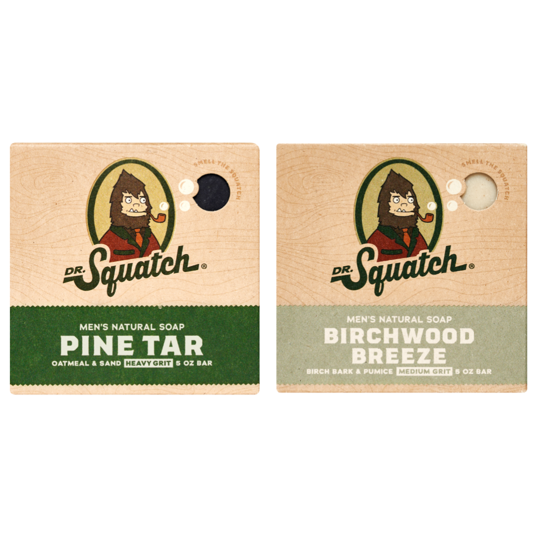 Woodsy 2-Pack Natural Bar Soap X2