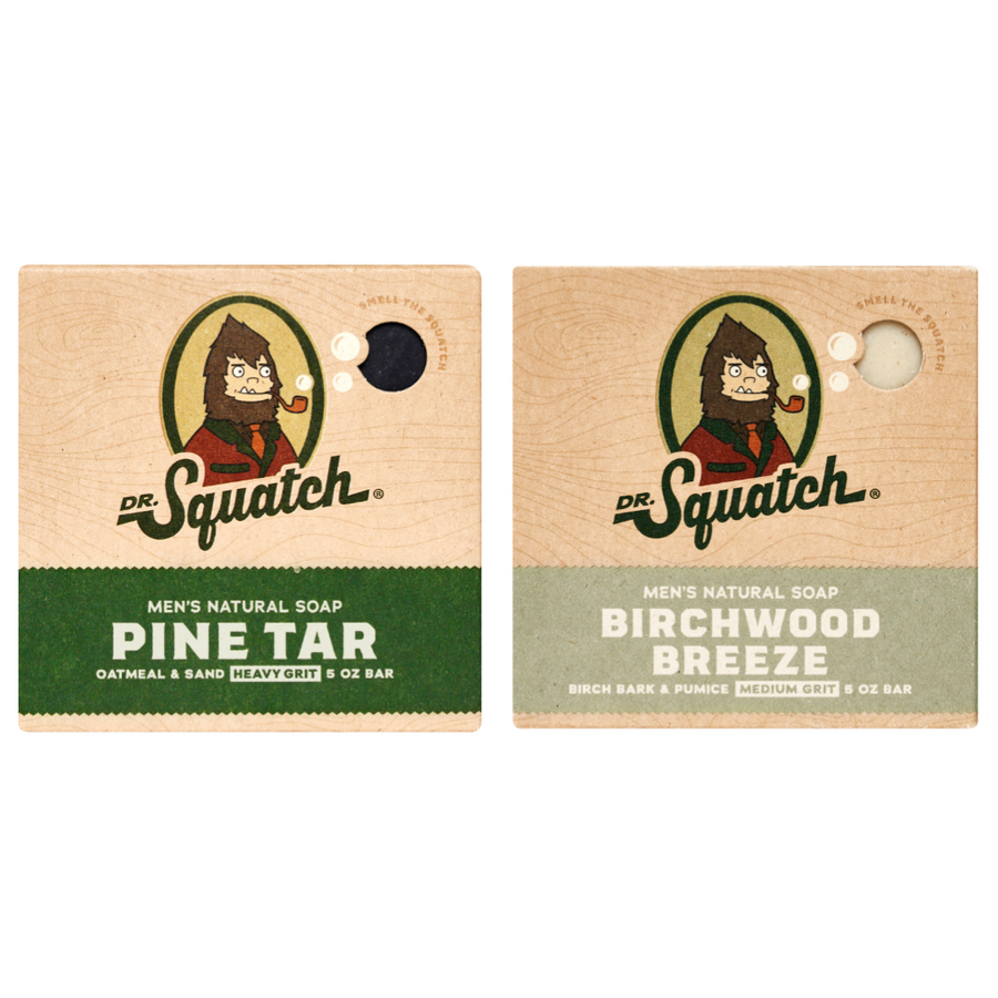 Woodsy 2-Pack Natural Bar Soap X2