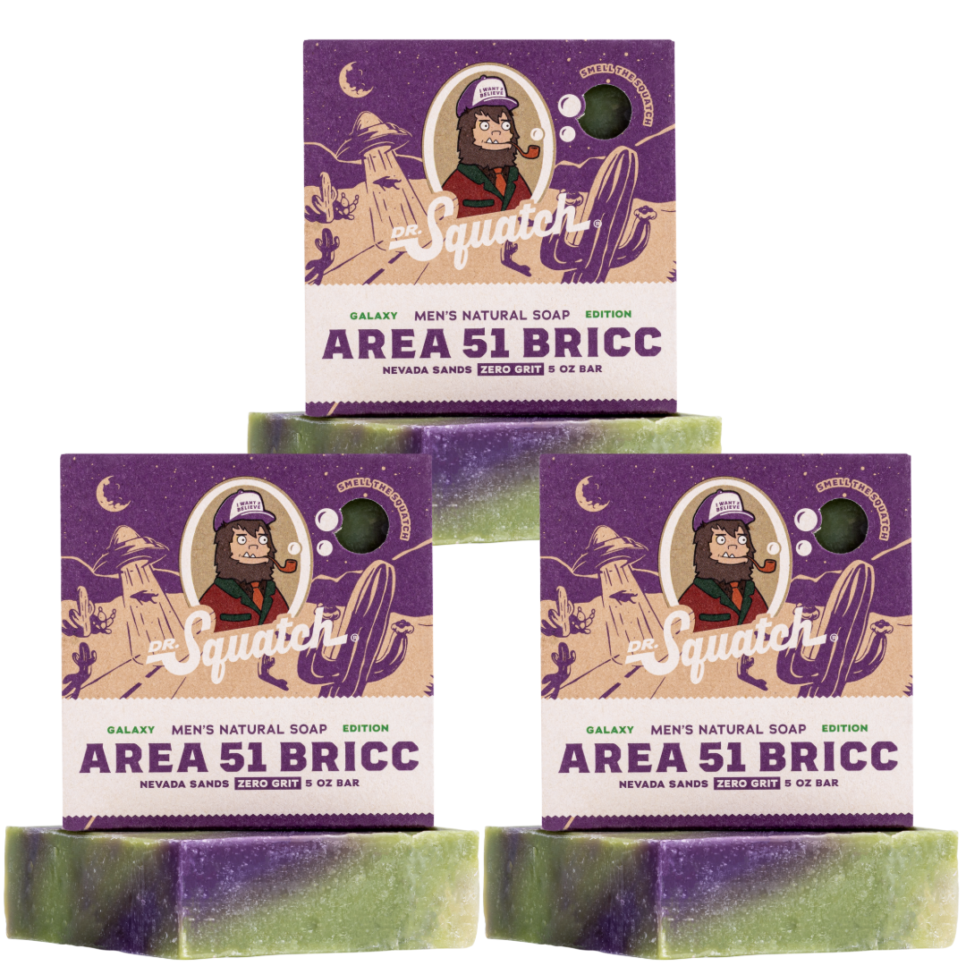 Area 51 Bar Soap 3-Pack Limited Edition A4