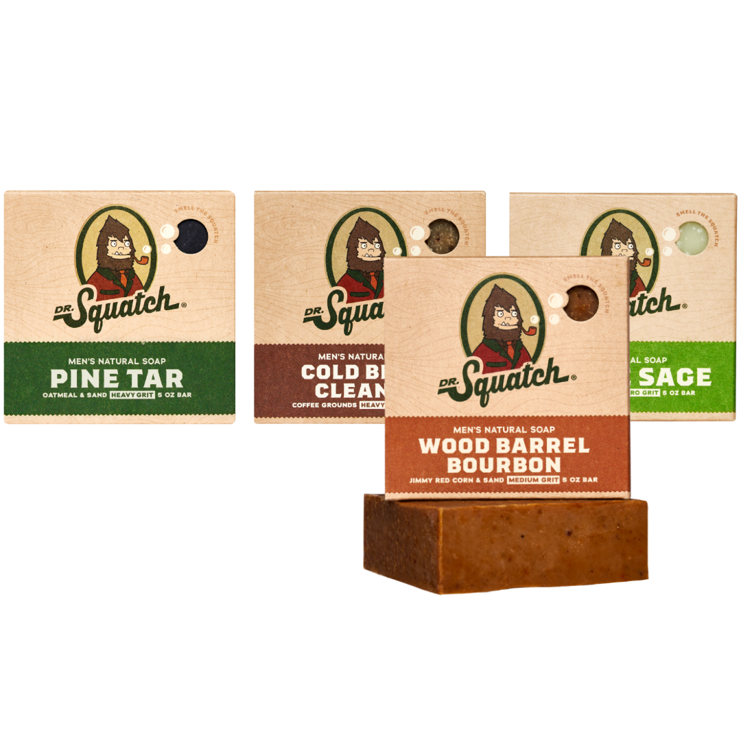 Woodsy 4-Pack Natural Bar Soap P7