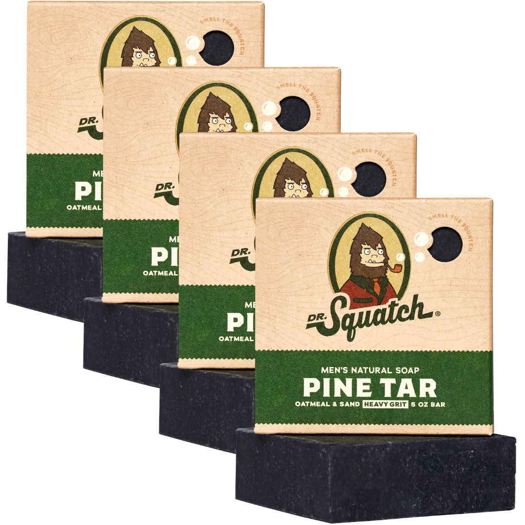 4-Pack Pine Tar Natural Bar Soap A5