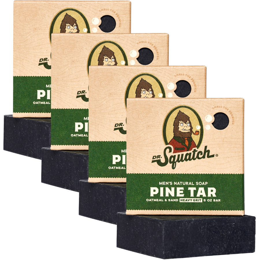 4-Pack Pine Tar Natural Bar Soap A5