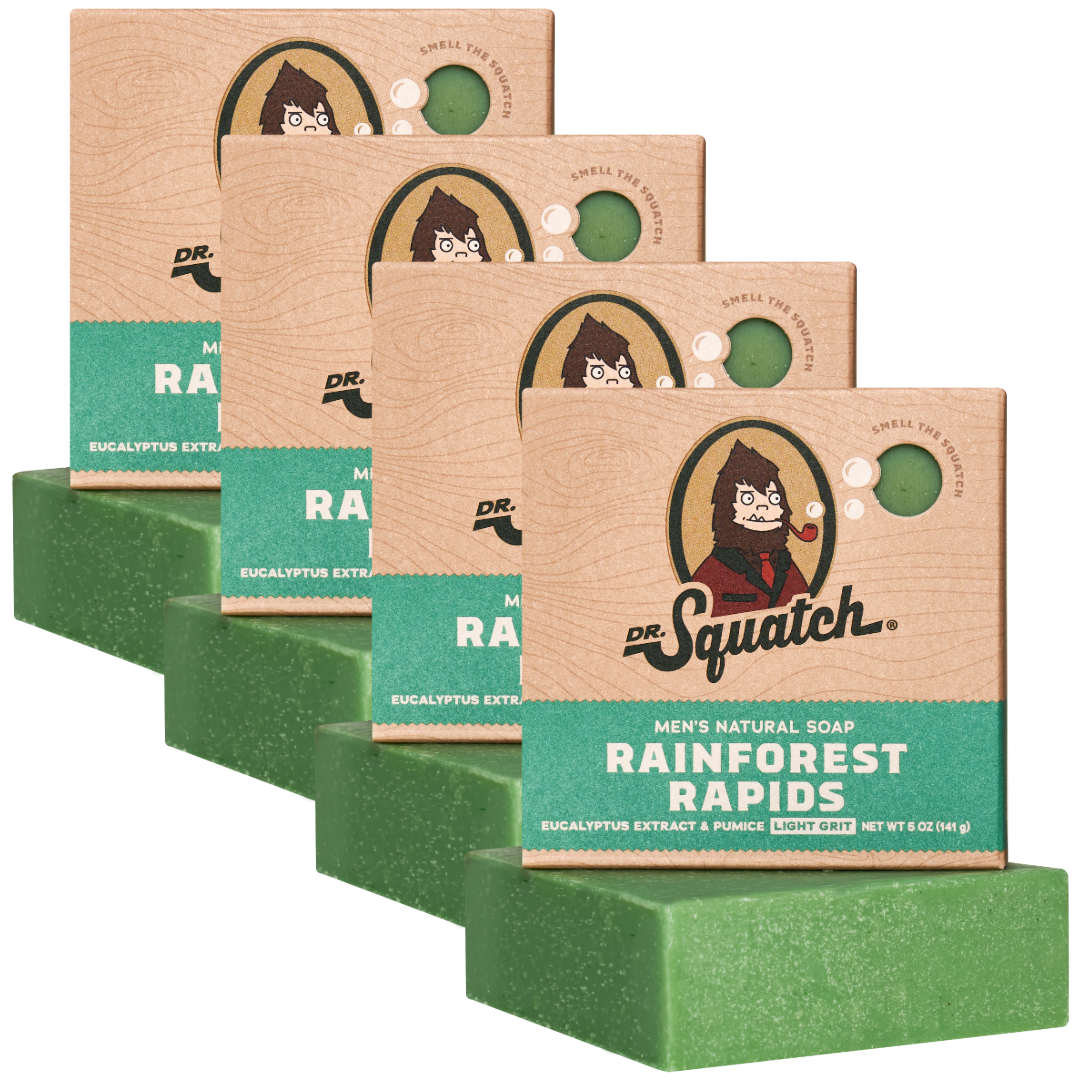 4-Pack Rainforest Rapids Natural Bar Soap U9