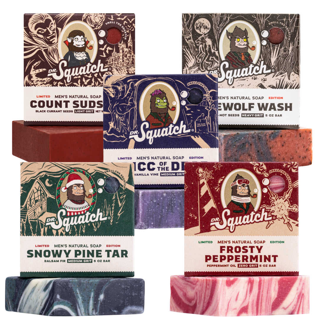 Holiday Hangover 5-Pack Natural Bar Soap L9