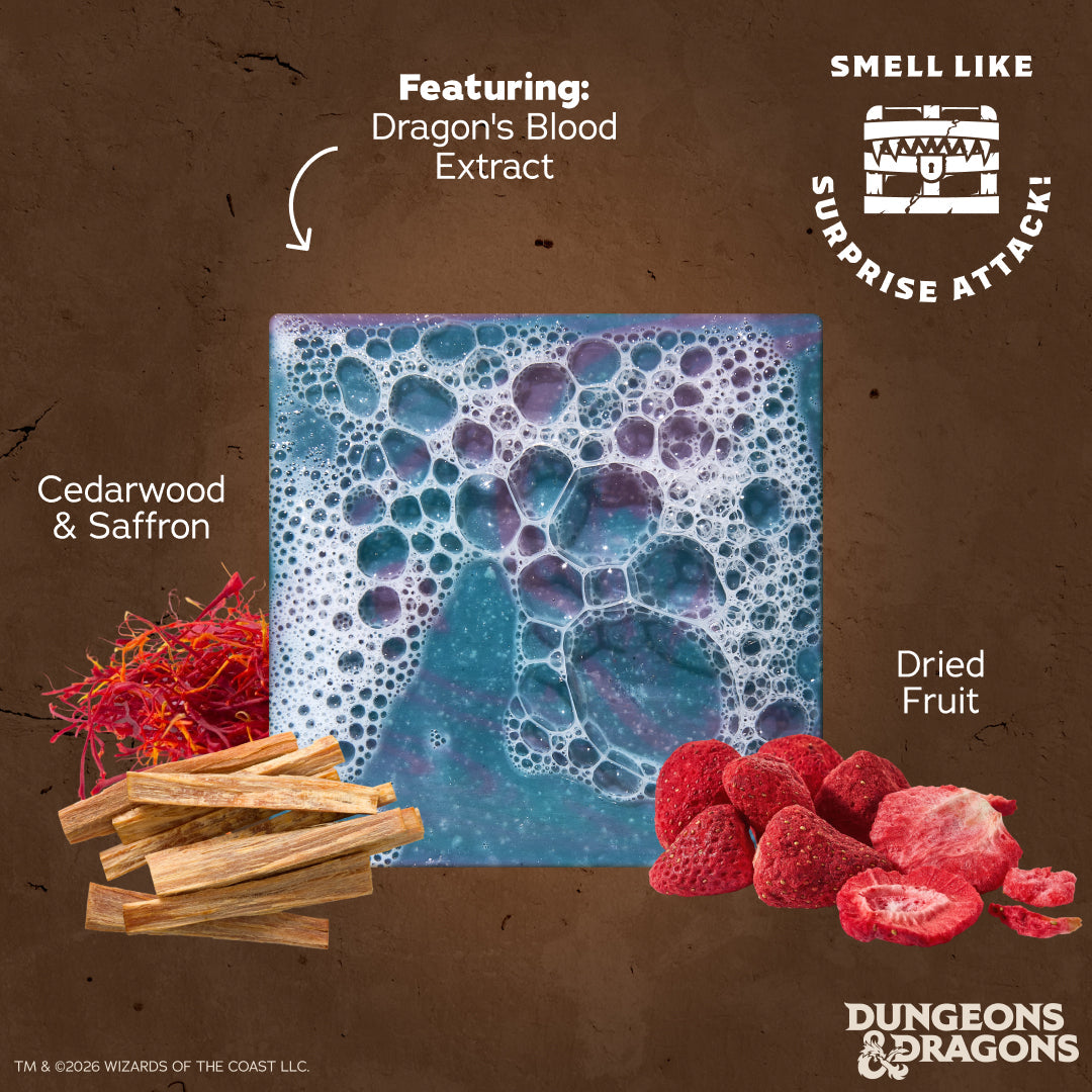 Dungeons & Dragons Mimic Bricc 3-Pack - Exclusive Limited Edition Bar Soap K1