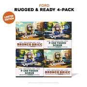 Ford Rugged & Ready 4-Pack - Exclusive Limited Edition Bar Soap J0