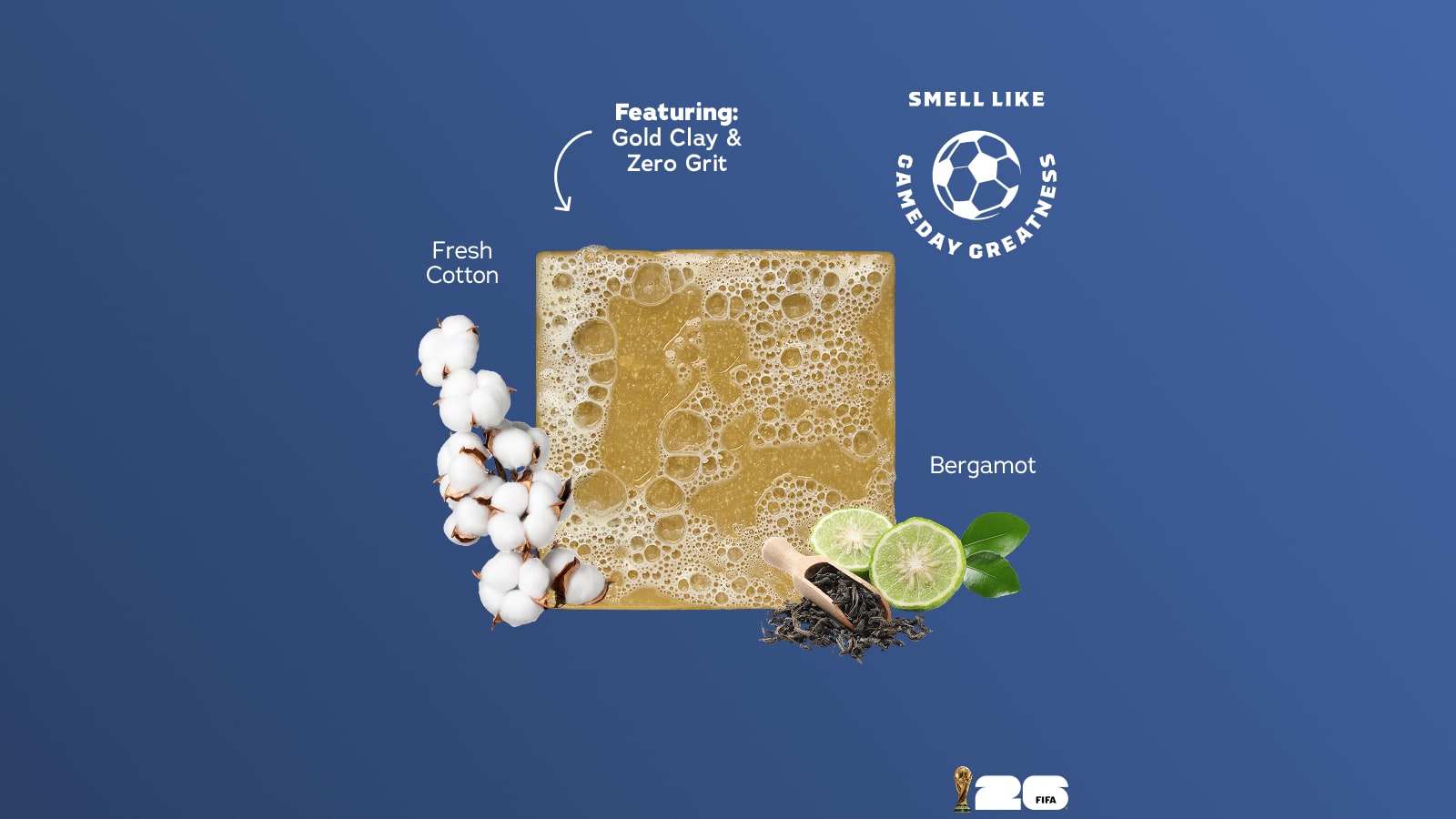 FIFA Golden Glory 3-Pack Bar Soap Bundle Y7