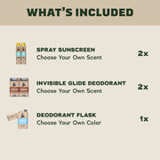 Festival Set + FREE Deo Flask G2