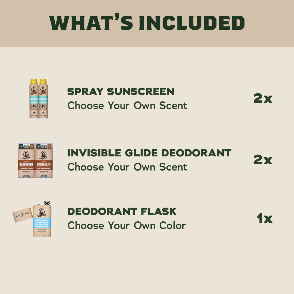 Festival Set + FREE Deo Flask G2