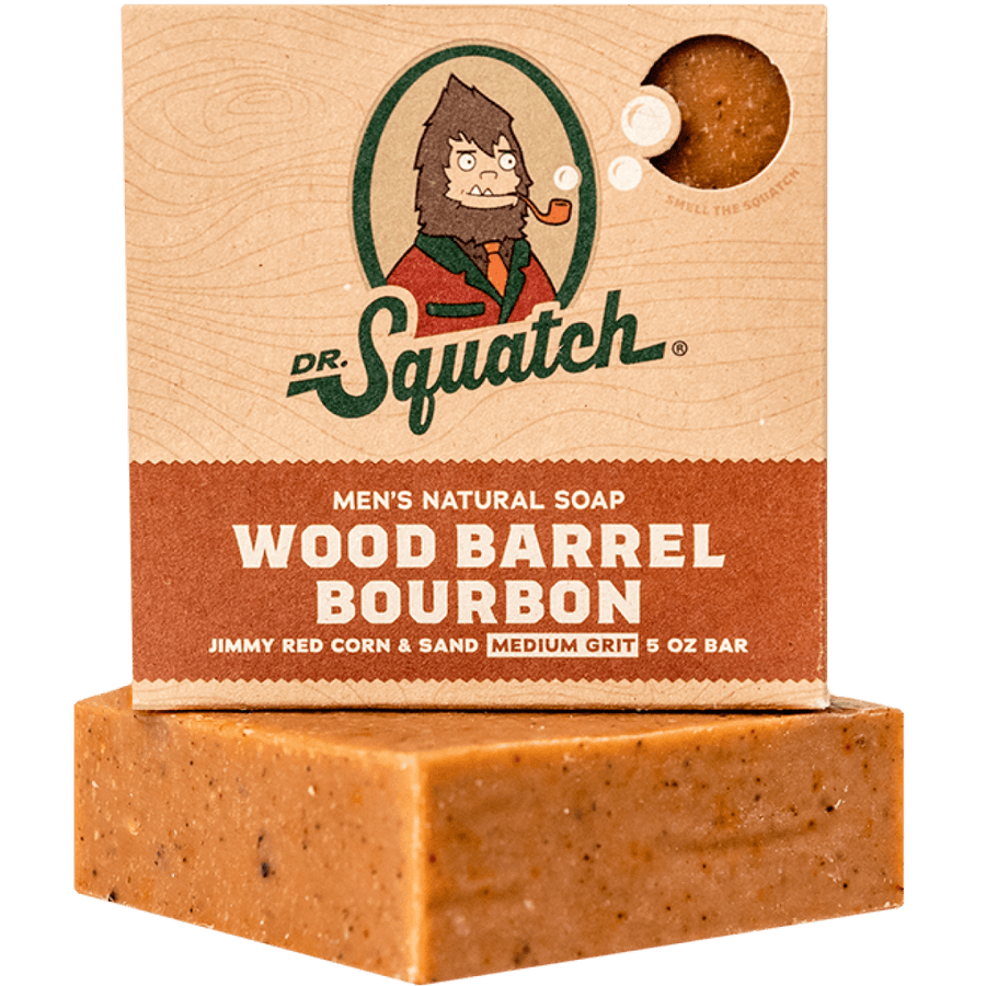Essentials: Wood Barrel Bourbon Bar Soap N4