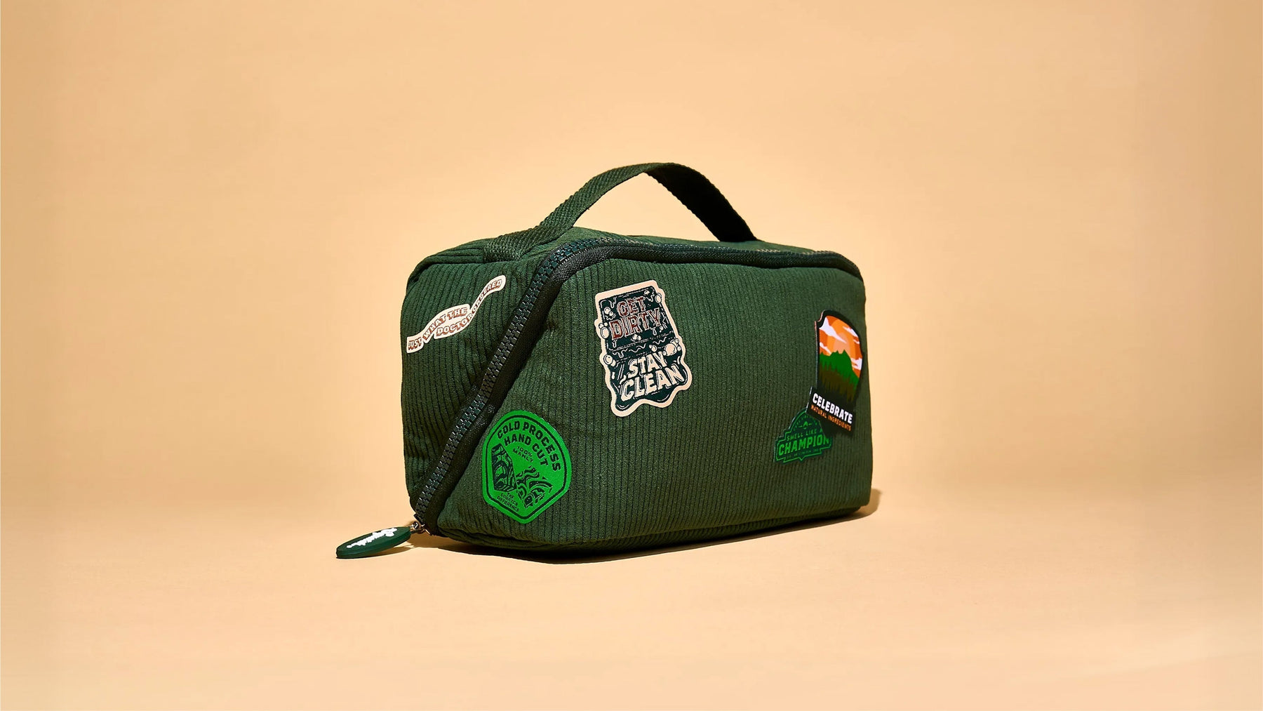 Corduroy Toiletry Bag J7