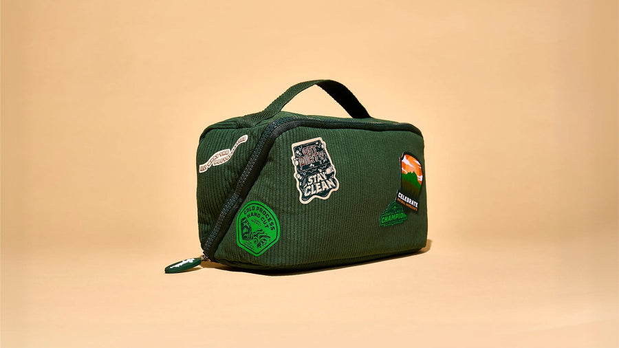 Corduroy Toiletry Bag J7