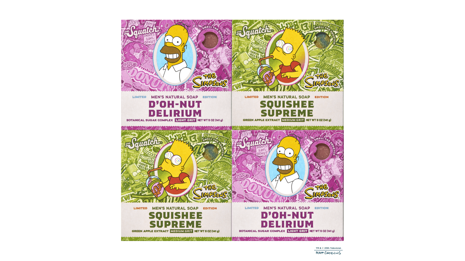 Simpsons Suds 4-Pack R8