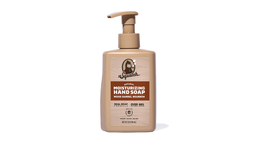 Wood Barrel Bourbon Hand Soap B7